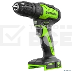 Дрель-шуруповерт Greenworks GD24DD35 аккумуляторная, 24V, б/щет, 29/35Нм,2х2Ач,ЗУ,кор [3704007CUC], фото3