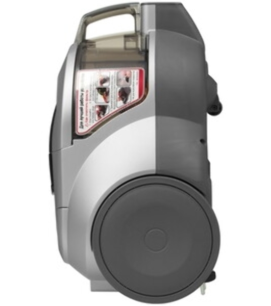 Пылесос LG VC5420NNTS серебристый/черный, 380/2000 Вт, уборка сухая, пылесборник контейнер 1.3 л