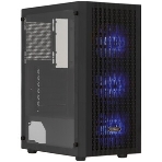 Корпус без блока питания PCCOOLER MA100 MESH BK, Mesh Mid Tower, черный, TG, 0.4 SPCC, 3x120мм ARGb ATX, mATX, mITX 160/310/180мм 2x2.5', 2x3.5', 7xPCI 1xUSB-A 3.0, 2xUSB-A 2.0 360x200x446mm, фото27