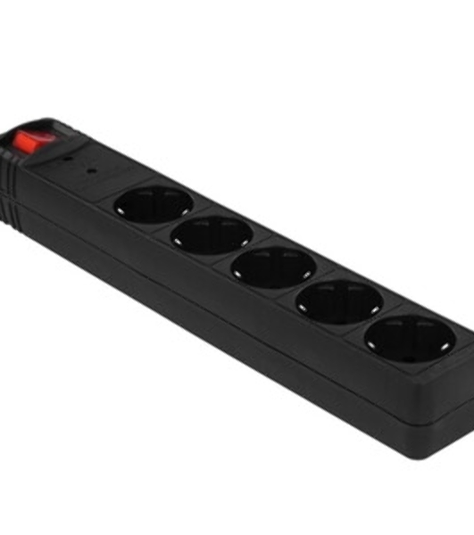 Сетевой фильтр Energenie Сетевой фильтр SPG5-C-10 3m. 16А. черный