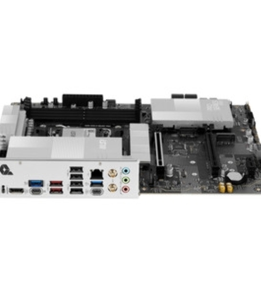 Материнская плата MSI PRO X870E-S EVO WIFI, AM5, AMD X870E, 4xDDR5 (до 256 ГБ), 4xSATA, 3xM.2 (1xPCIe 5.0, 2xPCIe 4.0), 1xPCIe 5.0 x16, 1xPCIe 4.0 x16, 1xPCIe x1, 1xHDMI, 1x5Gb LAN, Wi-Fi 7, Bluetooth 5.4, 1xUSB-C 40Gbps (USB4), 1xUSB-C 20Gbps, 2xUSB-A 10Gbps, 2xUSB-A 5Gbps, 4xUSB-A 2.0, 3x3.5 мм, 7.1, чёрный, ATX