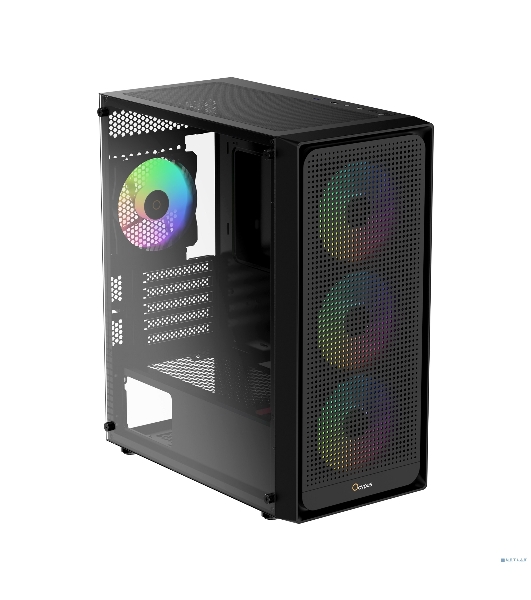 Компьютерный корпус Ocypus Gaммa C50 BK ARGb, MATX, USB 3.0*1+USB 2.0*2, FRONT 3x120мм ARGb, REAR 1x120мм ARGb