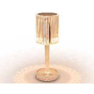Настольная светодиодная лампа Ambrella light DE8066 CL прозрачный LED 3000K/4200K/6400K 3W