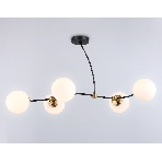 Светитльник Ambrella Light TR2548/5 BK/SB черный/бронза E27/5 max 60W 950*600*450, фото3