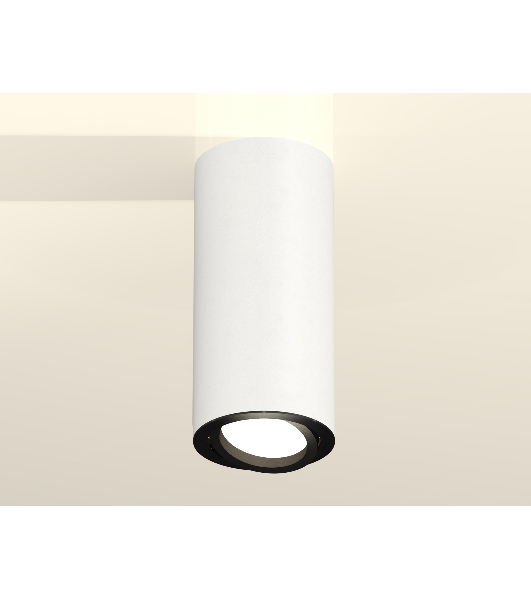 Светильник Ambrella Light XS7442002 SWH/PBK белый песок/черный полированный MR16 GU5.3 (C7442, N7002)