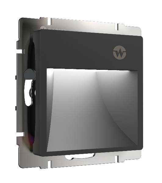 Встраиваемая LED подсветка Werkel W1154608 три режима с датчиком движения (черный матовый)