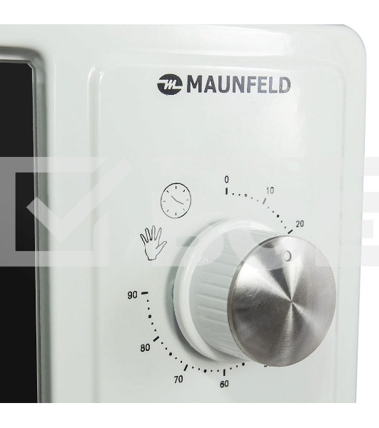 Мини-печь Maunfeld CEMOA.456.W ширина 60 см, механическое управление, 45 л,конвекция, белый
