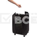 Шредер Fellowes PowerShred LX200 черный (секр.P-4)/перекрестный/12лист./22лтр./скрепки/скобы/пл.карты, фото6