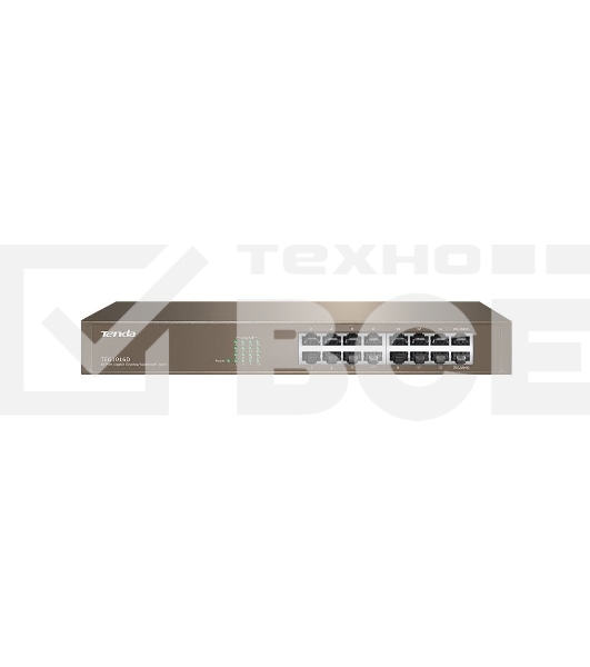 Коммутатор TENDA TEG1016D 16-Port 10/100/1000 Gigabit Switch