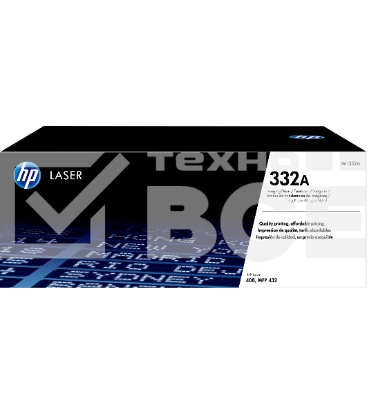 Барабан HP 332A для LJ M408, черный (30 000 стр.)