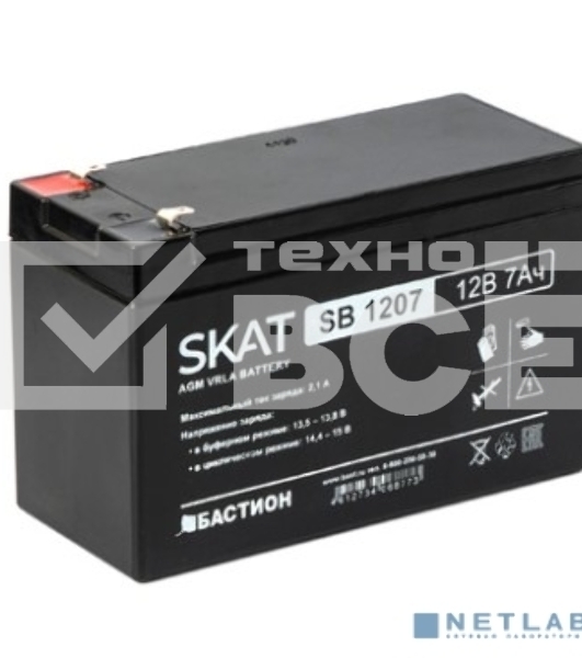 Батарея SKAT SB 1207 (12V 7Ah)