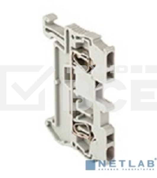 Колодка клеммная JXB-ST-1.5 17.5А самозажимная сер. PROxima EKF plc-jxb-st-1.5