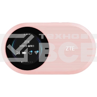 Модем 3G/4G ZTE U10s Pro USB Wi-Fi VPN Firewall +Router внешний розовый