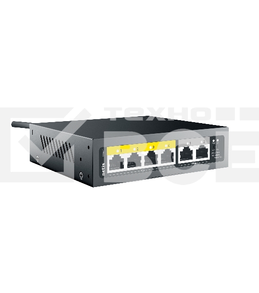 Коммутатор 6PORT NETIS P106C 10/100M 4POE