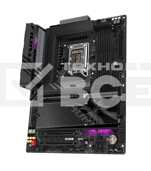 Материнская плата Gigabyte Z890 AORUS ELITE, LGA 1851, Intel Z890, 4xDDR5, 4xSATA, 4xM.2, 1xPCI-E 5.0 x16, 2xPCI-E 4.0 x4, 1xDP, 1xUSB-C (видео), 1x 2.5Gb LAN, 4xUSB-A 2.0, 3xUSB-A 3.2 Gen 1, 2xUSB-A 3.2 Gen 2, 1xThunderbolt 4, 2x3.5 мм, TOSLINK (S/PDIF),