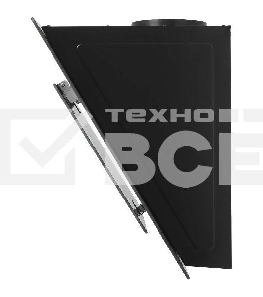 Вытяжка каминная Gorenje WHI626E6B черный/серый, 60 см, 678 куб. м/ч, 65 дБ