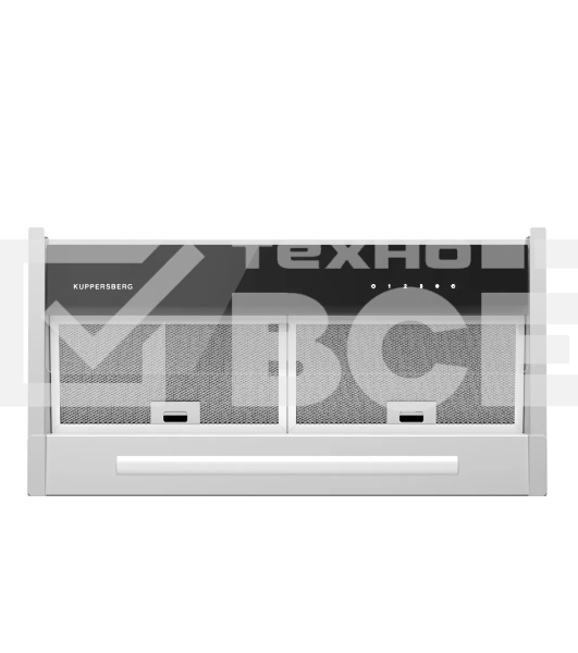 Вытяжка встраиваемая Kuppersberg Inblade 60 X нержавеющая сталь, 60 см, 780 куб. м/ч, 56 дБ