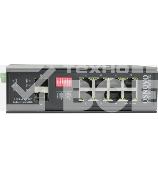 Коммутатор Osnovo SW-80802/I(Port 90W, 300W) управляемый