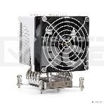 Кулер для процессора ExeGate ESNK-P0050AP4.PWM.4U.2011.Cu серебристый, 92 мм, алюминий/медь, 3800 об/мин, 44 дБ, 4 pin, 165 Вт, 125.8 мм, фото4