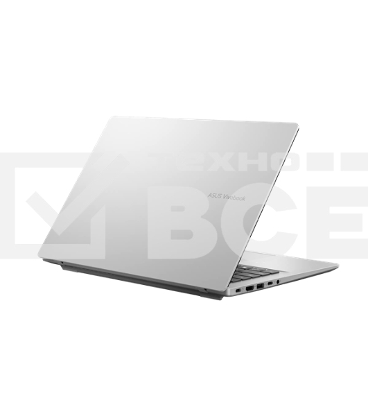 Ноутбук ASUS X1407QA-LY099W 14'(1920x1200 (матовый) IPS)/Qualcoмм Snapdragon X X1-26-100(2.98Ghz)/16Gb/1024PCISSDGb/noDVD/Cam/BT/WiFi/50WHr/war 1y/1.49kg/Cool Silver/Win 11Home