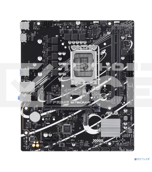 Материнская плата Asus PRIME B760M-F Soc-1700 Intel B760 2xDDR5 mATX AC`97 8ch(7.1) GbLAN RAID+HDMI