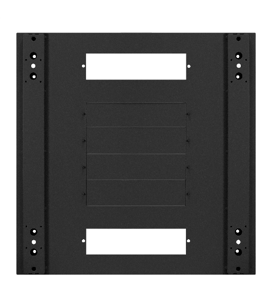 Шкаф телекоммуникационный 19' напольный 42U ExeGate EC-FS-42U.600.1000.V.V.BLACK (19”, 42U, 600x1000x2054mm (ШхГхВ), передняя и задняя двери перфорированные, съемные боковые панели, пыле- и влагозащита IP20, встроенный вентиляционный модуль, 1 полка в комплекте, черный RAL 9004, 3 коробки)