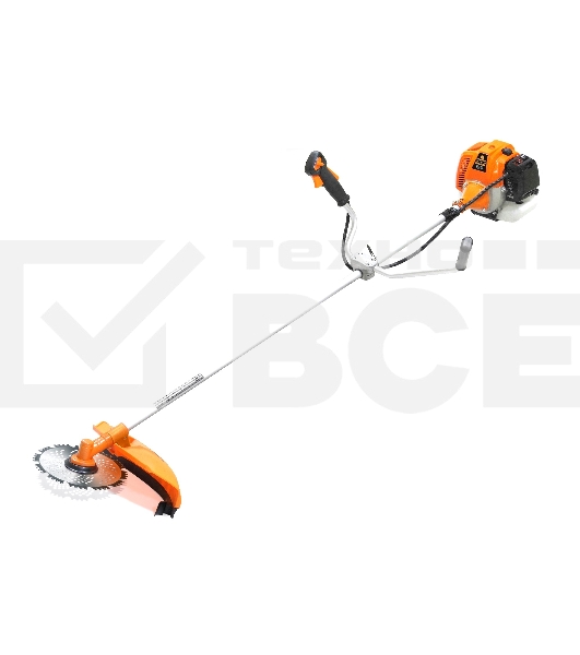 Мотокоса CARVER GBC-043M2.3лс easy-start ранец диск48зуб. easy-head леска2,4мм