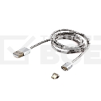 Кабель Cablexpert магнитный USB 2.0 CC-USB2-AMLMM-1M, AM/ iPhone lightning, магнитный кабель, 1м, алюминиевые разъемы, коробка, фото5