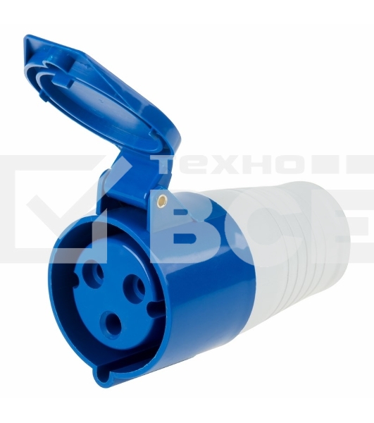 Розетка 223 переносная 2Р+РЕ 32А 220В IP44 Rexant