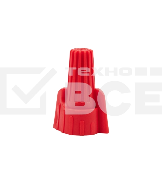 Соединительный изолирующий зажим Rexant с лепестками СИЗ-13 ø 13 мм (0,75-10 мм²), красный (100 шт./уп.)