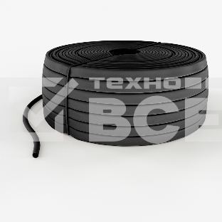 Трубка кембрик ТВ-40 ПВХ черный, Ø 16 мм Rexant