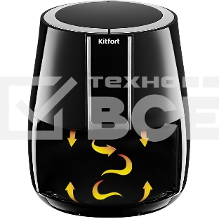 Аэрогриль Kitfort KT-2227 1500Вт черный