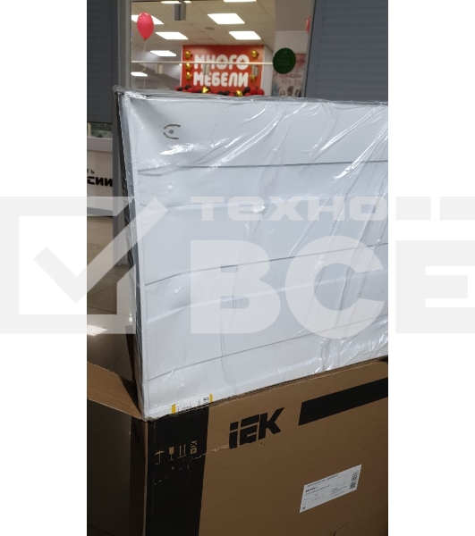 Светильник светодиодный ДВО 6560-P 36Вт 6500К IP20 призма 595x595x20LDVO2-6560-36-6500-U-K01IEK