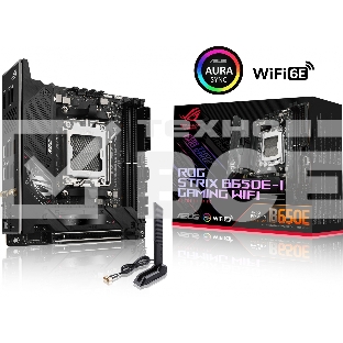 Материнская плата ASUS ROG STRIX X670E-I GAMING WIFI, AM5, AMD X670, 2xDDR5, 2xSATA, 2xM.2, 1xPCI-E 5.0 x16, 1xHDMI, 2xUSB-C, 1x 2.5Gb LAN, 3xUSB-A 3.2 Gen 2, 2xUSB-A 2.0, 7.1, Mini-ITX