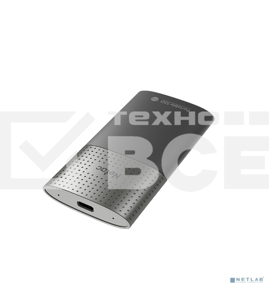 Внешний накопитель SSD Netac 500Gb Z9 <NT01Z9-500G-32BK> (USB3.2, up to 550/480MBs, 90х47.5х11.5mm, Aluminium+Plastic)