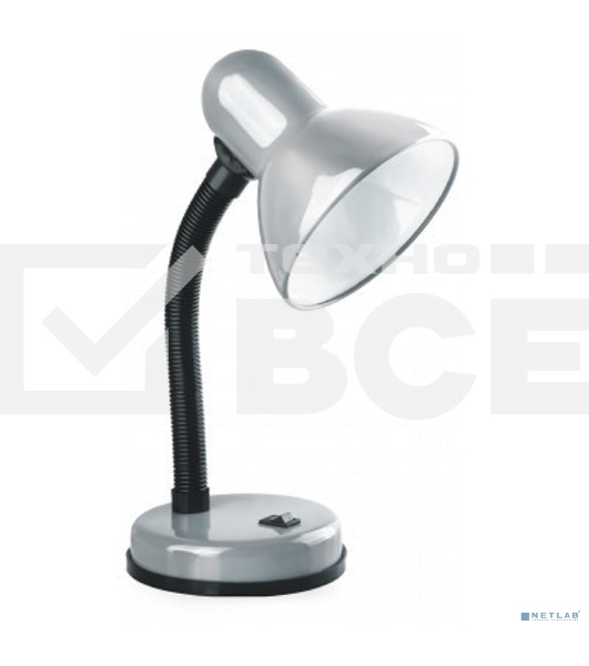 Camelion KD-301 С03 серебро (Светильник настольный,230V 60W)
