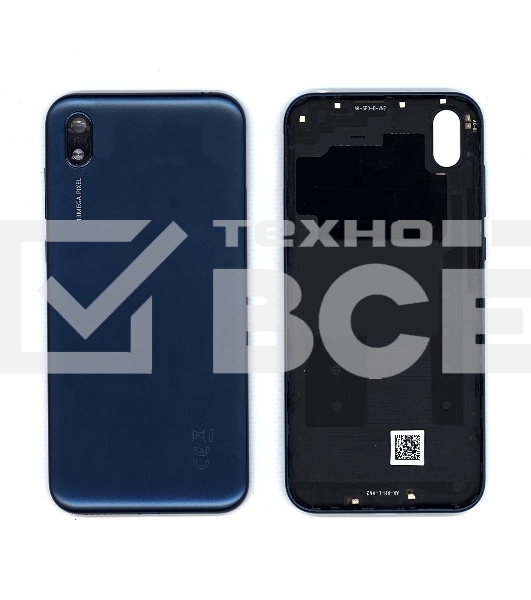 Задняя крышка для Huawei Y6 2019  синяя