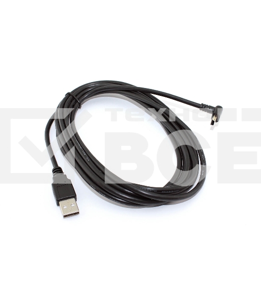 Кабель USB  Type A на Mini USB угол вверх  3 м