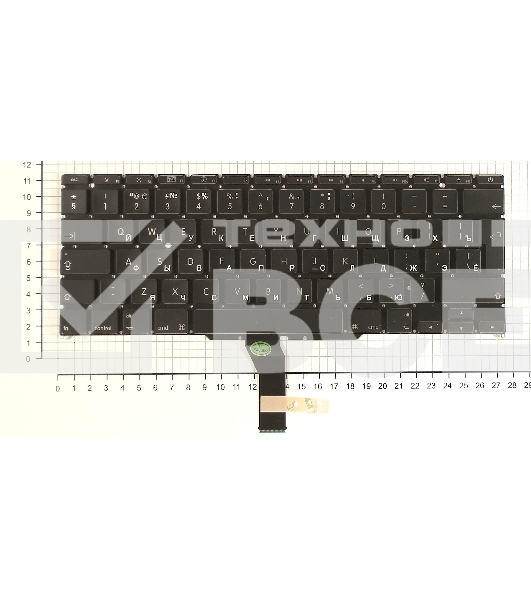 Клавиатура для ноутбука MacBook A1370 большой ENTER 2010+ без подсветки