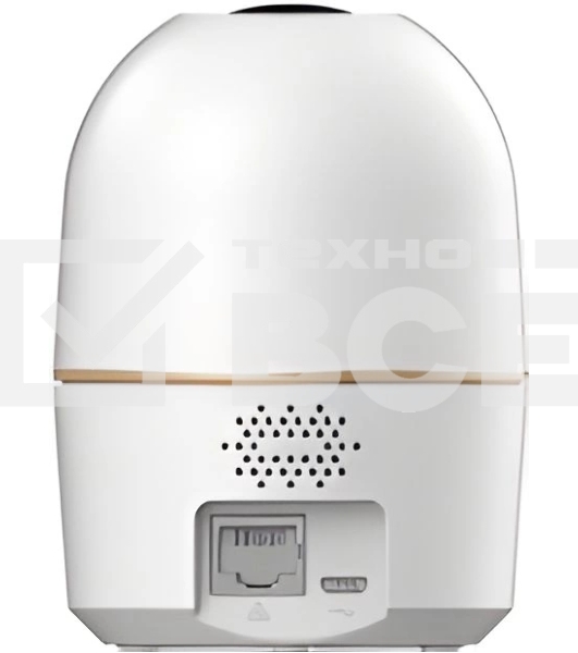 Камера видеонаблюдения IP Dahua DH-IPC-H2AP-0360B Wi-Fi 3.6-3.6мм цв. корп.:белый/черный