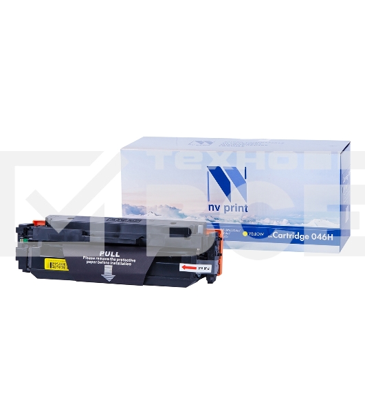 Картридж NVP совместимый NV-046H Yellow для Canon i-SENSYS LBP653Cdw/LBP654Cx/MF732Cdw/MF734Cdw/MF735Cx (5000k)