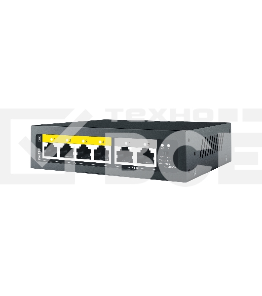 Коммутатор 6PORT NETIS P106C 10/100M 4POE