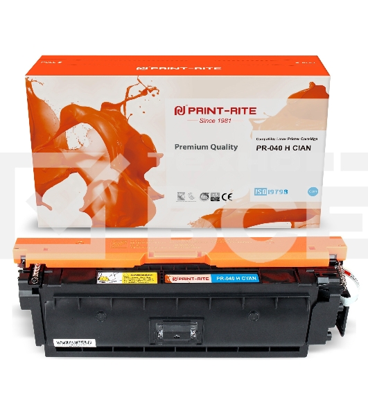 Картридж лазерный Print-Rite TRC311CPU1J PR-040 H CIAN 040 H Cian голубой (10000стр.) для Canon LBP 710CX/712CX I-Sensys