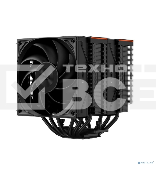 Кулер для процессора PCCooler RZ620 BK (260W, 4-pin PWM, 157.5mm, Al/Cu, 6x6mm, 1x120mm, 86.73CFM, 32dBA, 2200RPM, S: 1851/1700/1200/115X, AM5/AM4, black)