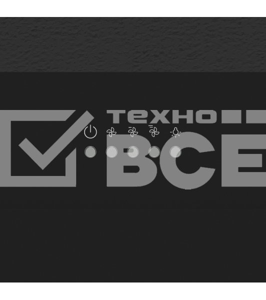 Вытяжка каминная Gorenje WHI626E6B черный/серый, 60 см, 678 куб. м/ч, 65 дБ