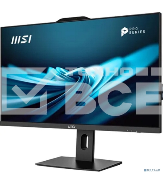 Моноблок MSI Pro AP272P 14M-685XRU 27' Full HD i7 14700 (2.1) 32Gb SSD1Tb UHDG 770 noOS GbitEth WiFi BT 120W клавиатура мышь Cam черный 1920x1080 (9S6-AF8321-820)