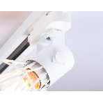 Трековый однофазный светильник Ambrella light GL5001 WH белый E27 max 40W D92*163, фото7