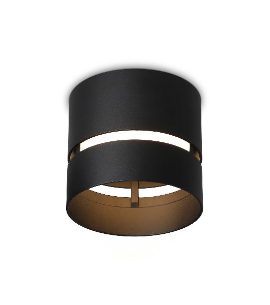 Светильник Ambrella light TN71052 BK черный GX53 max 12W D85*75