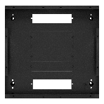 Шкаф телекоммуникационный 19' напольный 42U ExeGate EC-FS-42U.600.1000.V.V.BLACK (19”, 42U, 600x1000x2054mm (ШхГхВ), передняя и задняя двери перфорированные, съемные боковые панели, пыле- и влагозащита IP20, встроенный вентиляционный модуль, 1 полка в комплекте, черный RAL 9004, 3 коробки), фото8