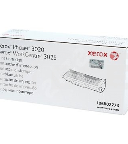 Картридж лазерный Xerox 106R02773 черный для Xerox Phaser 3020/WC 3025 (1500 стр)(Channels)